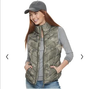 SO camo quilted vest